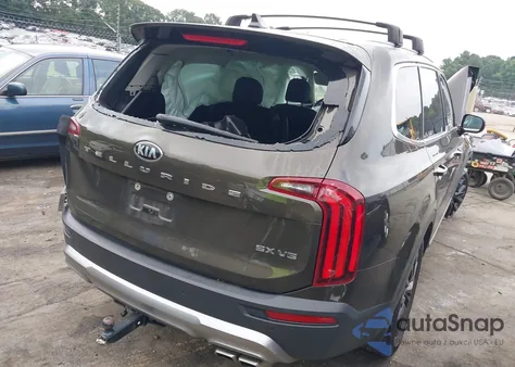 2020 Kia Telluride Sx z USA, uszkodzony, nr VIN 5XYP54HC1LG078677